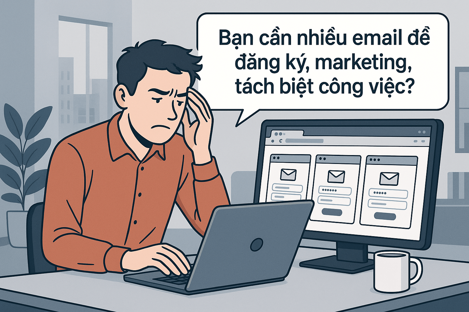 Tùy chỉnh email dễ dàng
